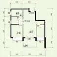 2号楼4单元（3-15层）02户型图