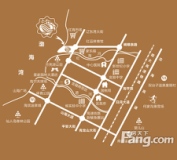 龙港花园项目区位图