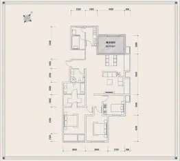 唐宁壹号5室2厅1厨2卫建面171.4㎡