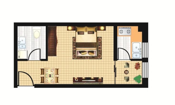 豪景南苑户型图