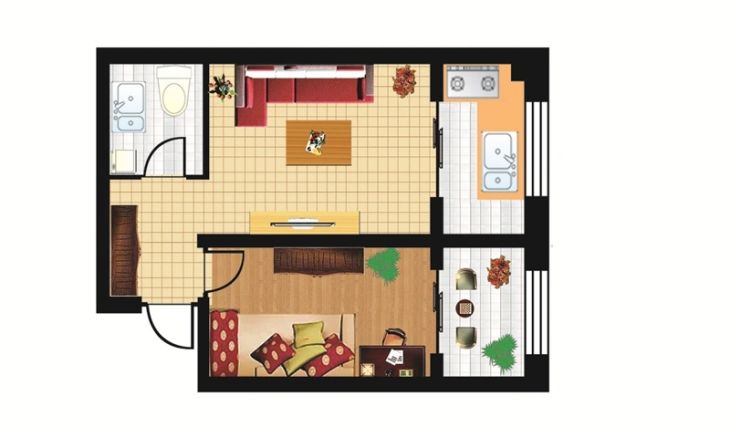 豪景南苑户型图