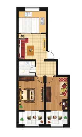 豪景南苑户型图