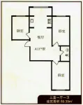 东方·新湖俪城三室一厅一卫