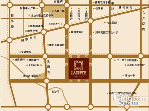 中海蔷薇溪谷交通图交通图