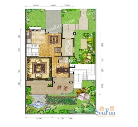 太公湖御泉湾户型图