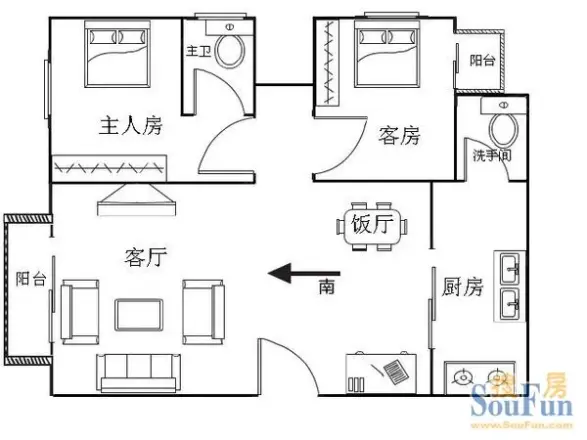 天明花园C区