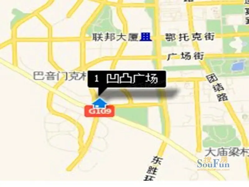 凹凸广场交通图
