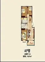 安联三山逸海户型图