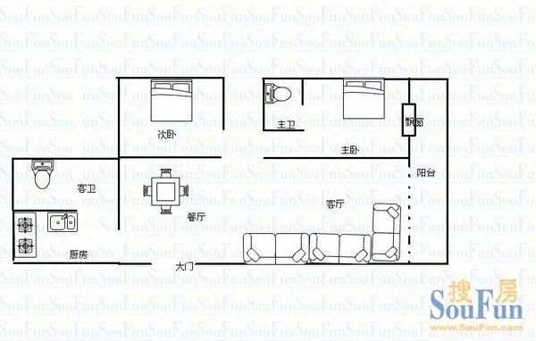 湖南广播电视大学教师宿舍户型图