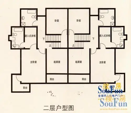 浪花别墅户型图