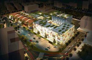 此房户型为2室1厅1卫,建筑面积为57.75平米,朝向为西北