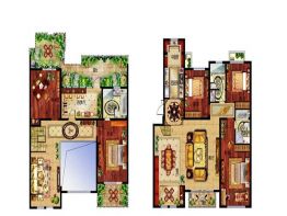 皇冠壹品5室4厅1厨3卫建面295.0㎡
