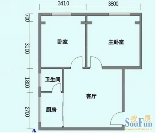 星晨花园户型图