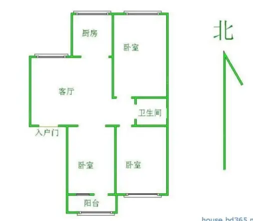迎宾小区户型图