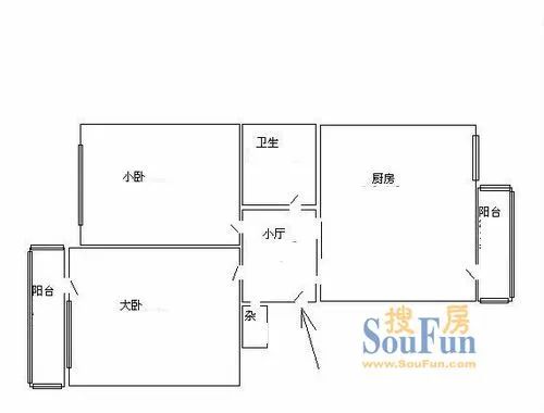 影城商住户型图