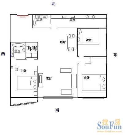 滨河万嘉花园户型图