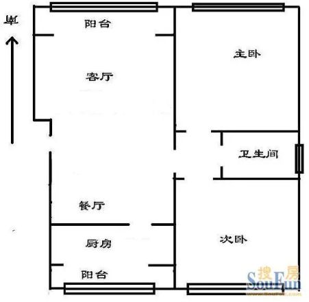 滨河万嘉花园户型图