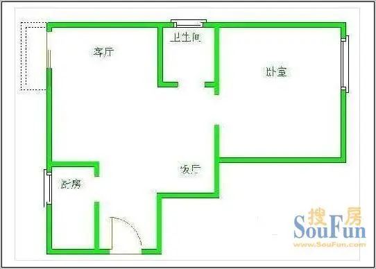 黄河人家户型图