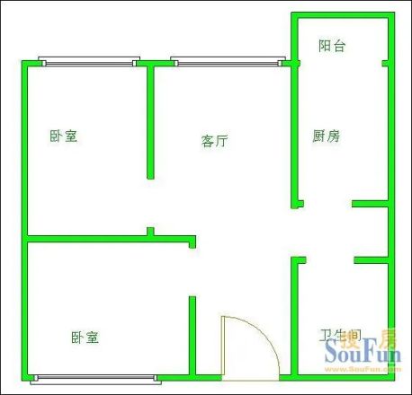 润峰小区户型图