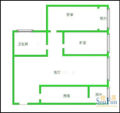 周公路5号院户型图