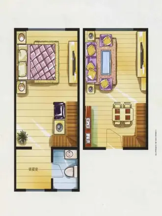 当代MOHO户型图