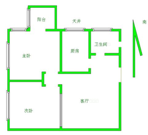 唐钢高层户型图