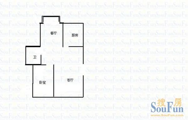 广电家属院户型图