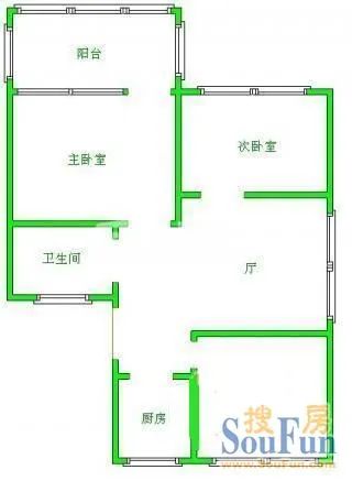 广电家属院户型图