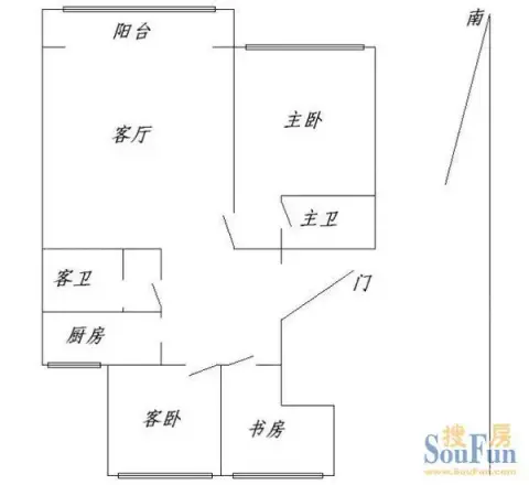 龙城花园别墅户型图