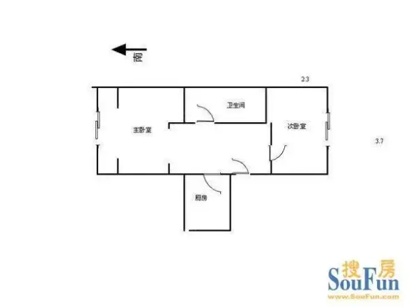 双塔西街公交宿舍