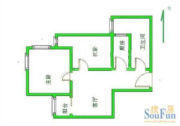 理工学院家属院户型图