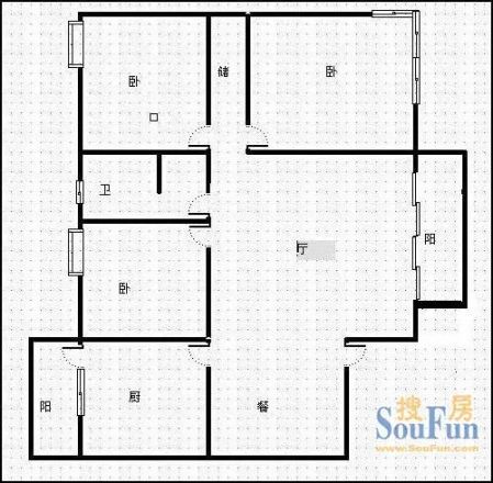 七一路28号院户型图