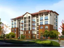 步梯房 精装修 3室格局 采光好,带车库,户型通透。