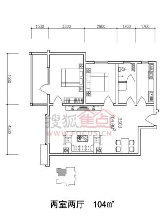 都市印象户型图