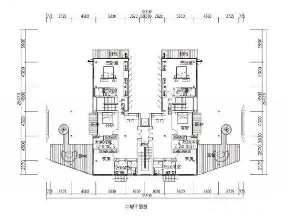 三美湾户型图