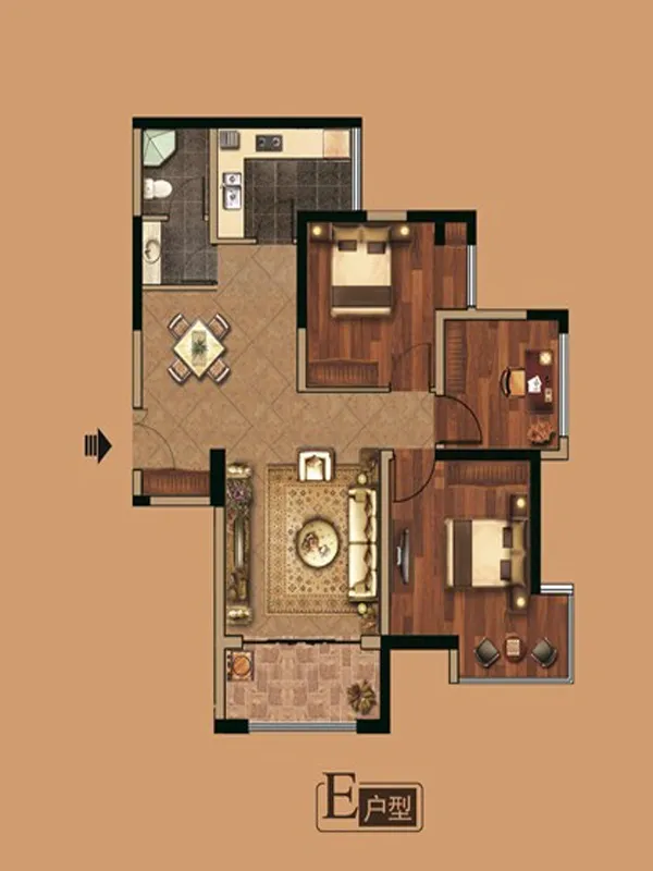 府东公馆户型图