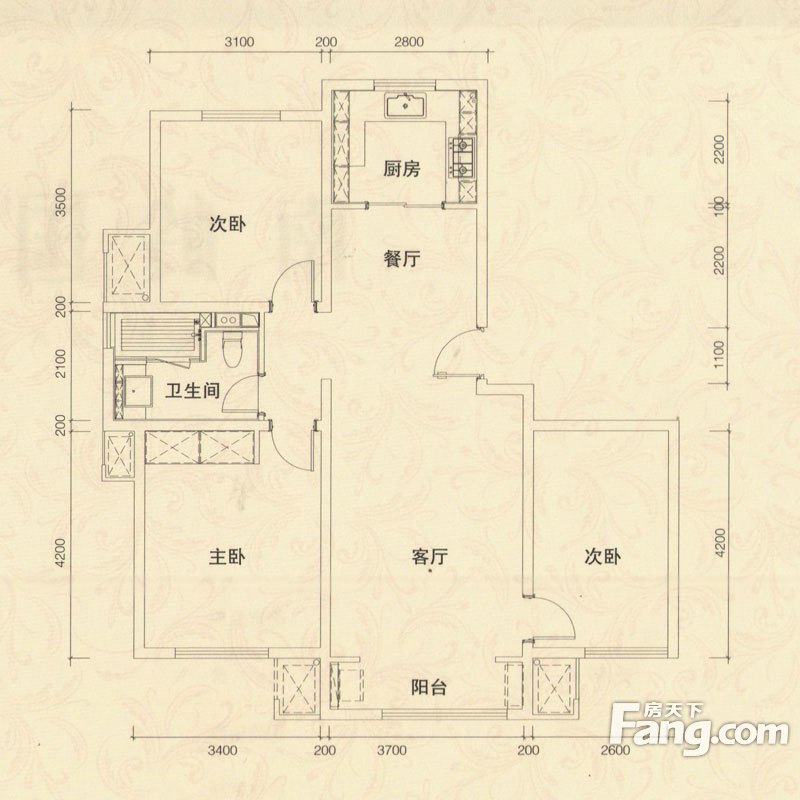 户型图1/1