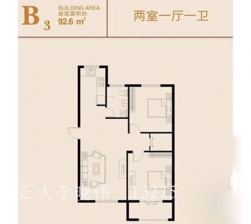 八一花园户型图
