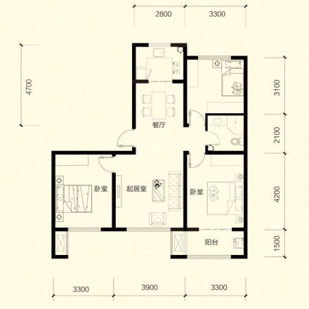 文香府邸户型图