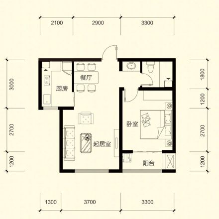 文香府邸户型图