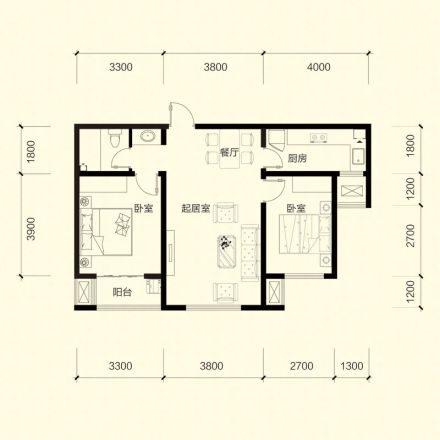 文香府邸户型图