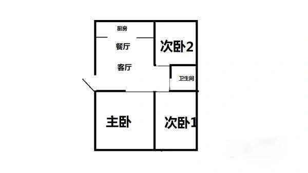 北于家小区户型图