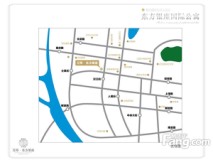 东方银座国际公寓交通图