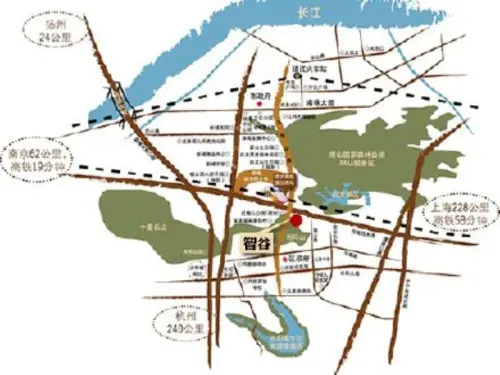 华府瀚景交通图交通图