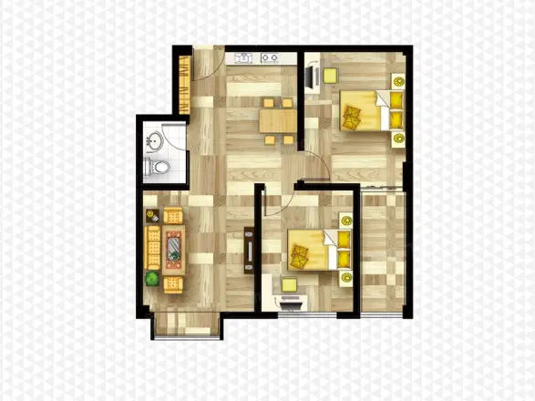 建桥名苑户型图