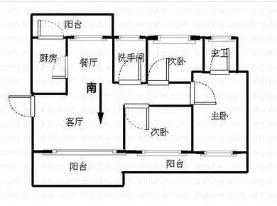 省民政厅荣军医院单位房户型图