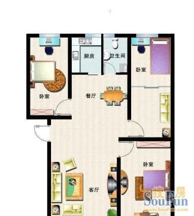 叠翠家园户型图