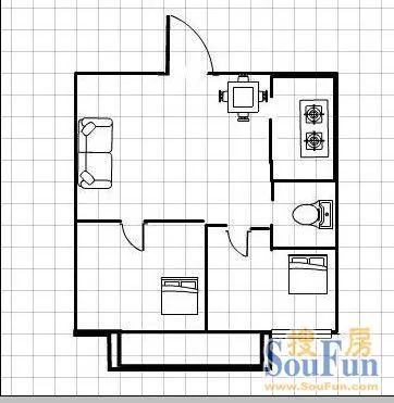 拖厂北五街坊户型图