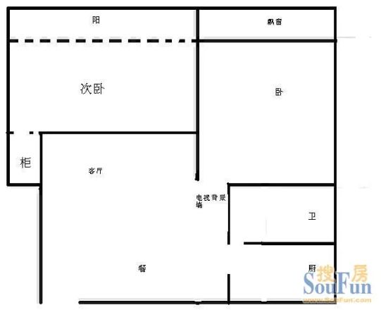 建设路23号院户型图