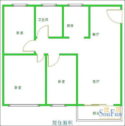 临涧南路26号院户型图